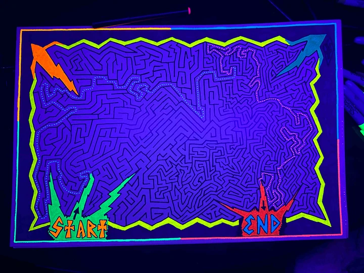 It's Electric! ~Enhanced~ Black Light Answer Key Version product image (4)