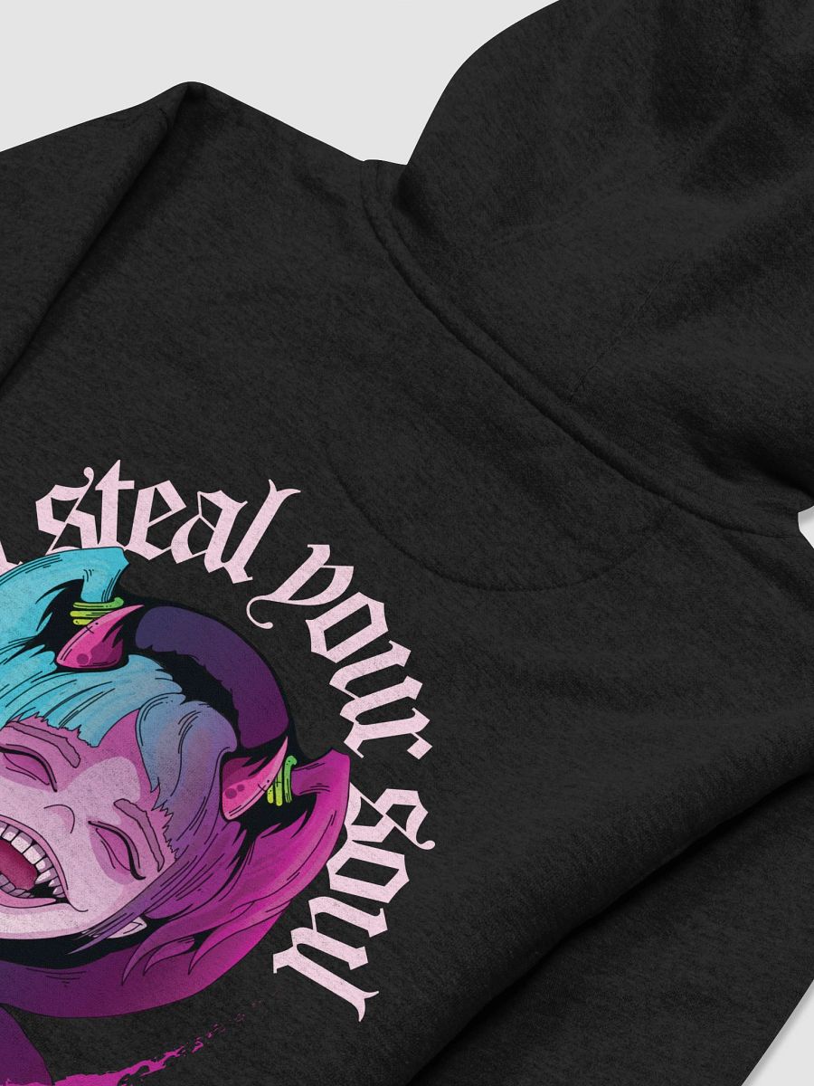 Demon Mode - Oni Echo Echo Hoodie (Pink Lettering) product image (4)