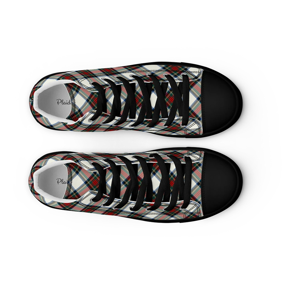 Stewart Dress Tartan Men's High Top Shoes product image (15)