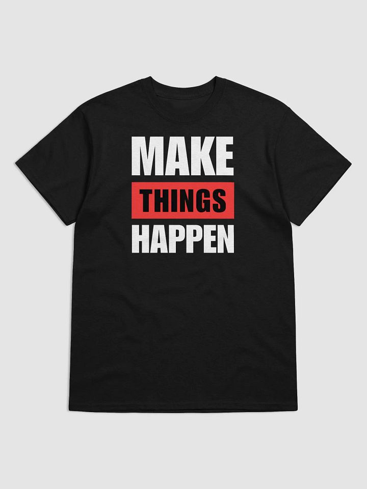 Bold Red 'THINGS' T-Shirt product image (4)