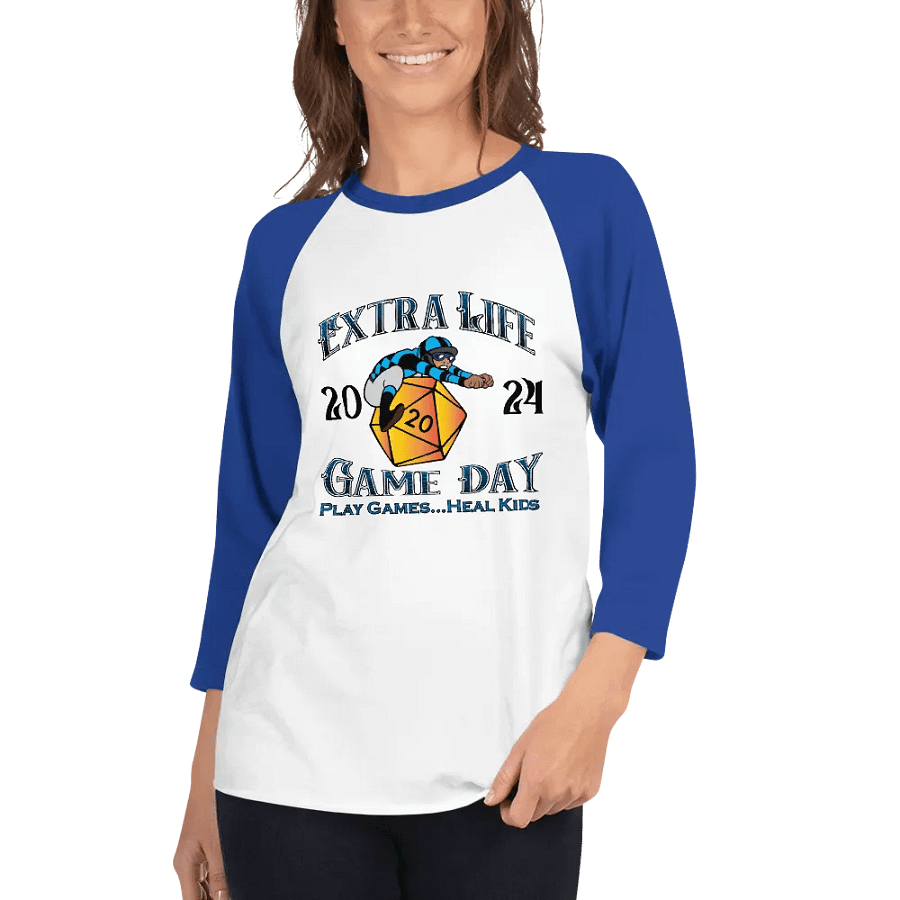 Extra Life Game Day 2024 Raglan Tee product image (4)