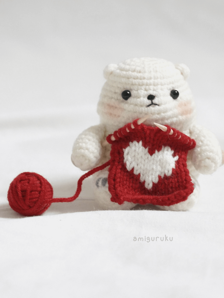 Shiro The Knitting Bear - PDF Pattern product image (4)