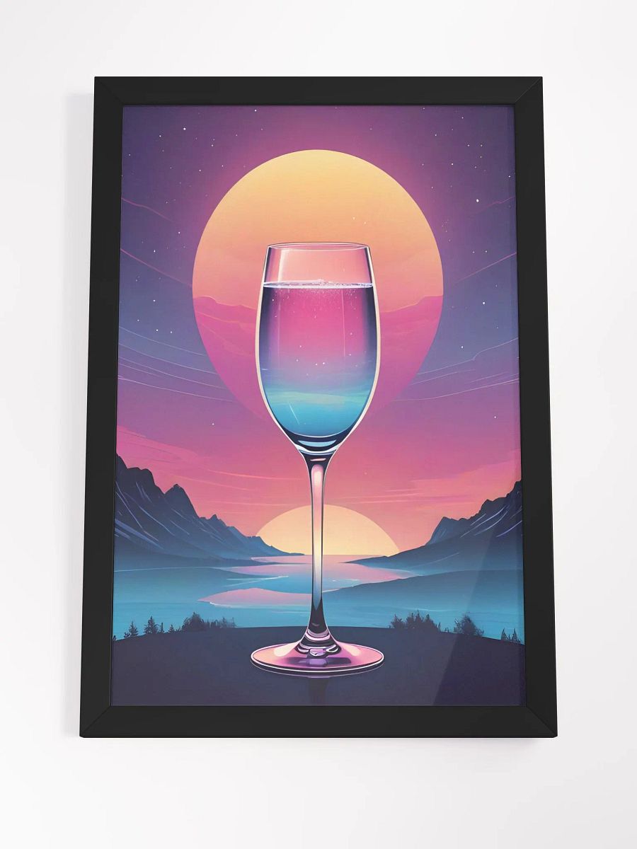 Wine Sunset Framed Poster product image (5)