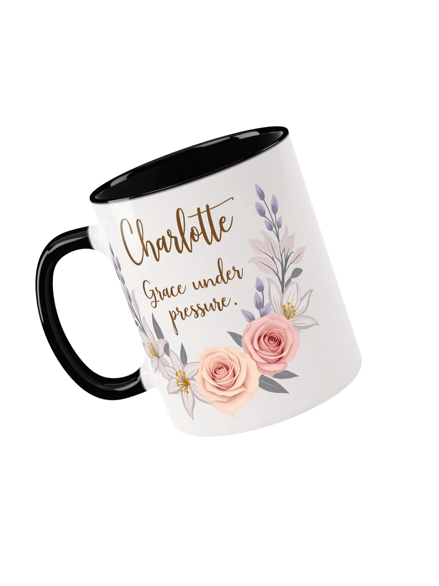 Charlotte Mug: Grace Under Pressure – A Timeless Personalized Gift product image (3)