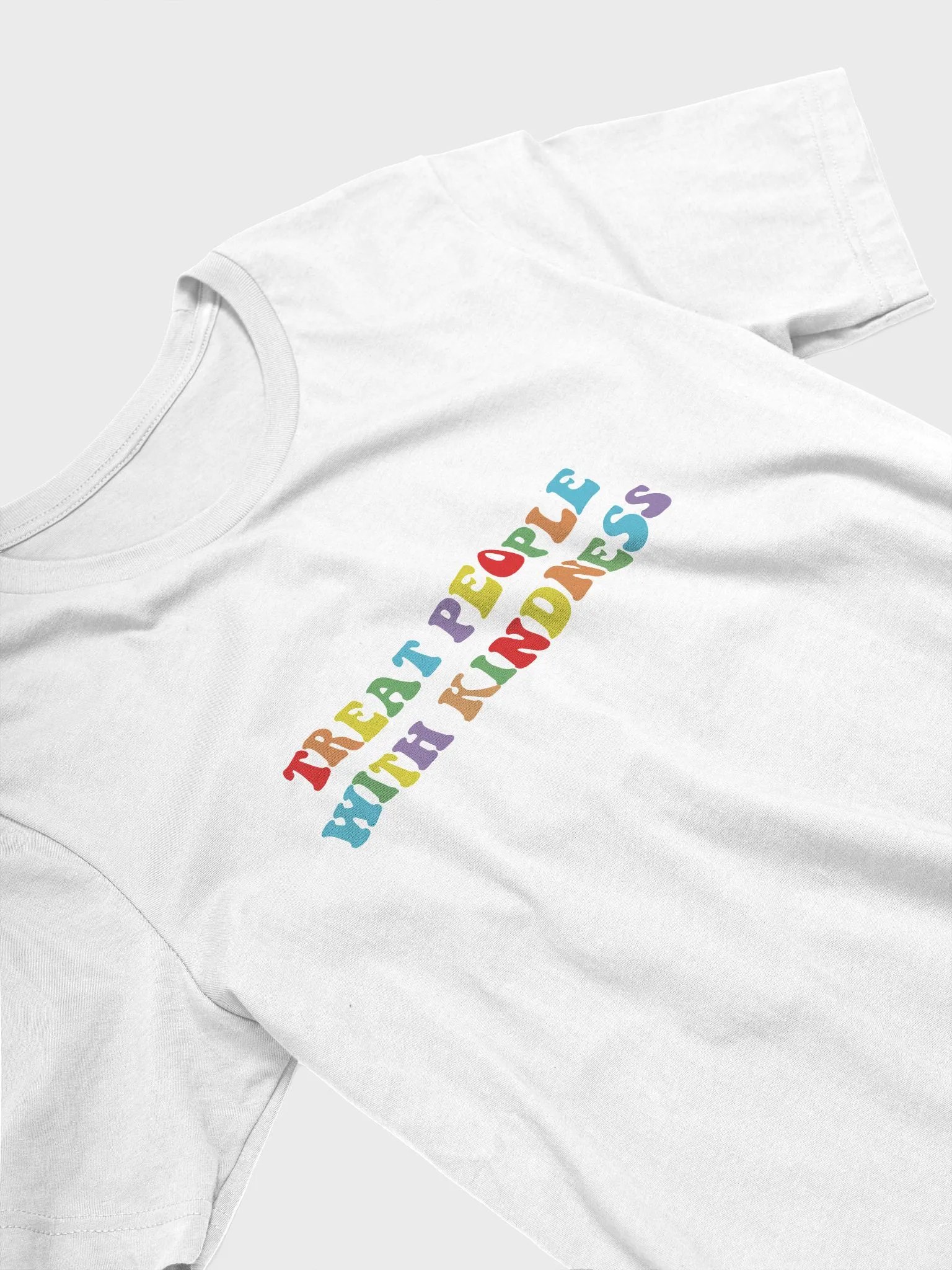Treat People With Kindness Mental Health Awareness - Unisex T-shirt Bella Canvas 3001 product image (12)