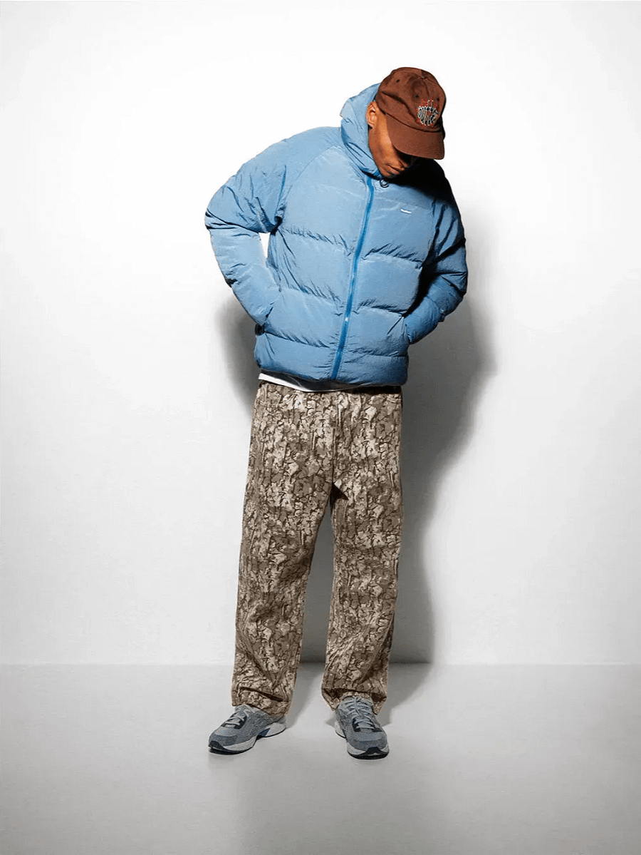 Bark Camo Denim Jeans, Black product image (2)