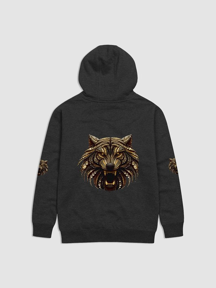 Golden Tiger Mosaic Unisex Hoodie product image (7)
