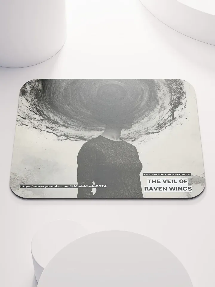 Classic Mouse Pad : The Veil of Raven Wings product image (1)