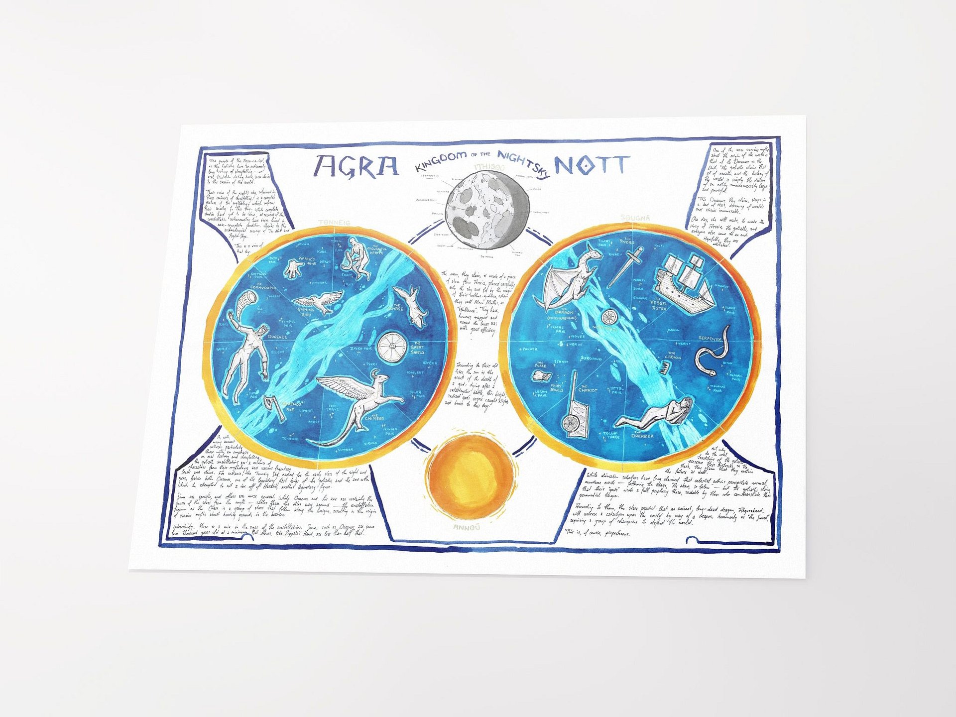 "The Agra-Nott" | Printed Map product image (5)