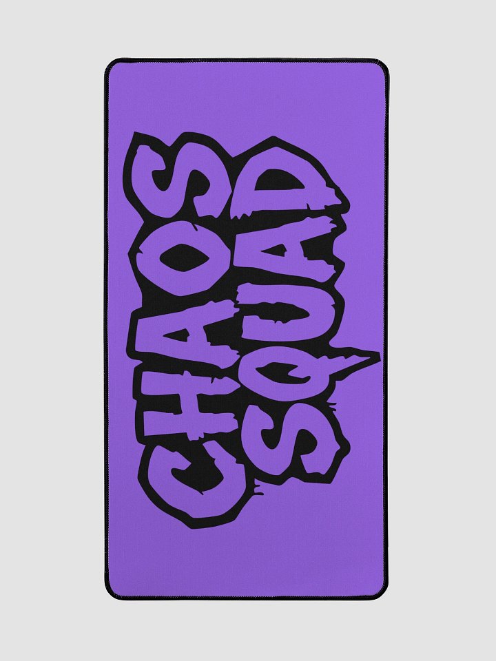Purple Chaos Squad Desk Mat product image (2)