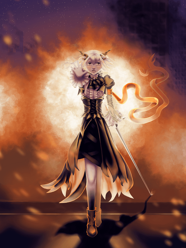 Arknights Talulah: Deathless Inferno .kra file product image (1)