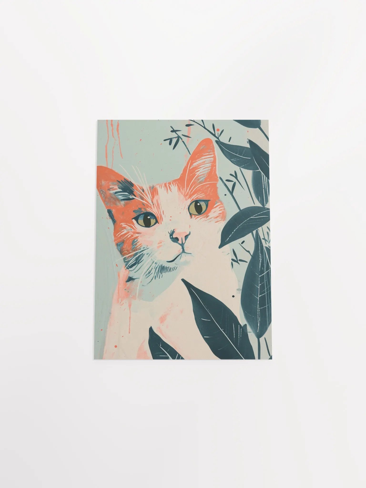 Enigmatic Feline Serenity Poster product image (4)