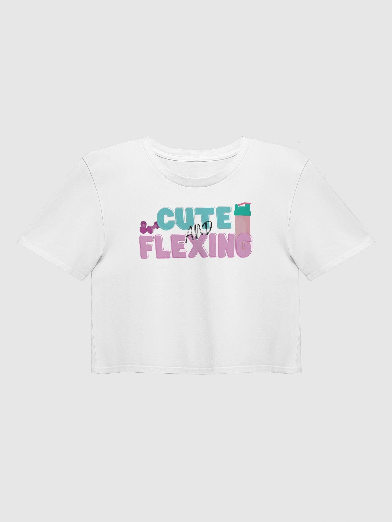 CUTE FLEXING Crop Top product image (1)