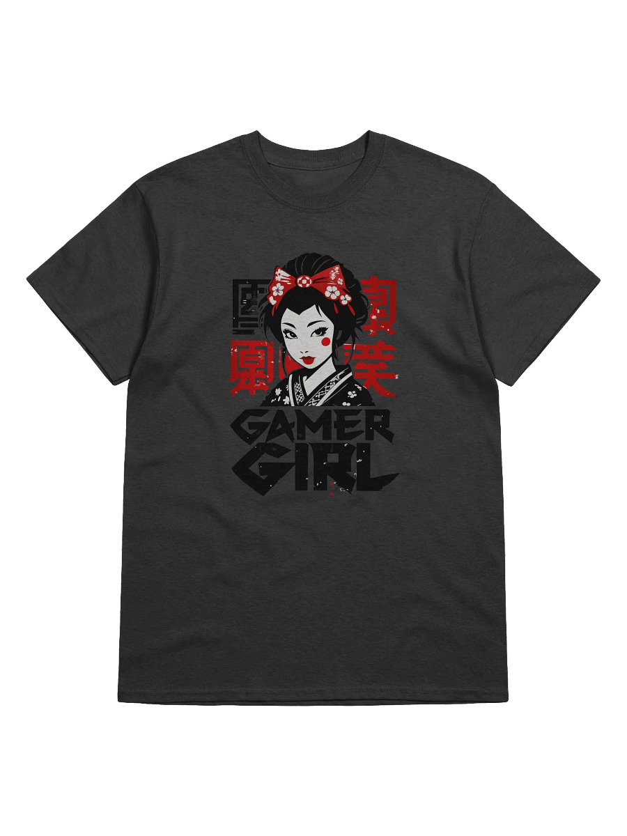 Geisha Gamer Heavyweight Printed T-Shirt product image (1)