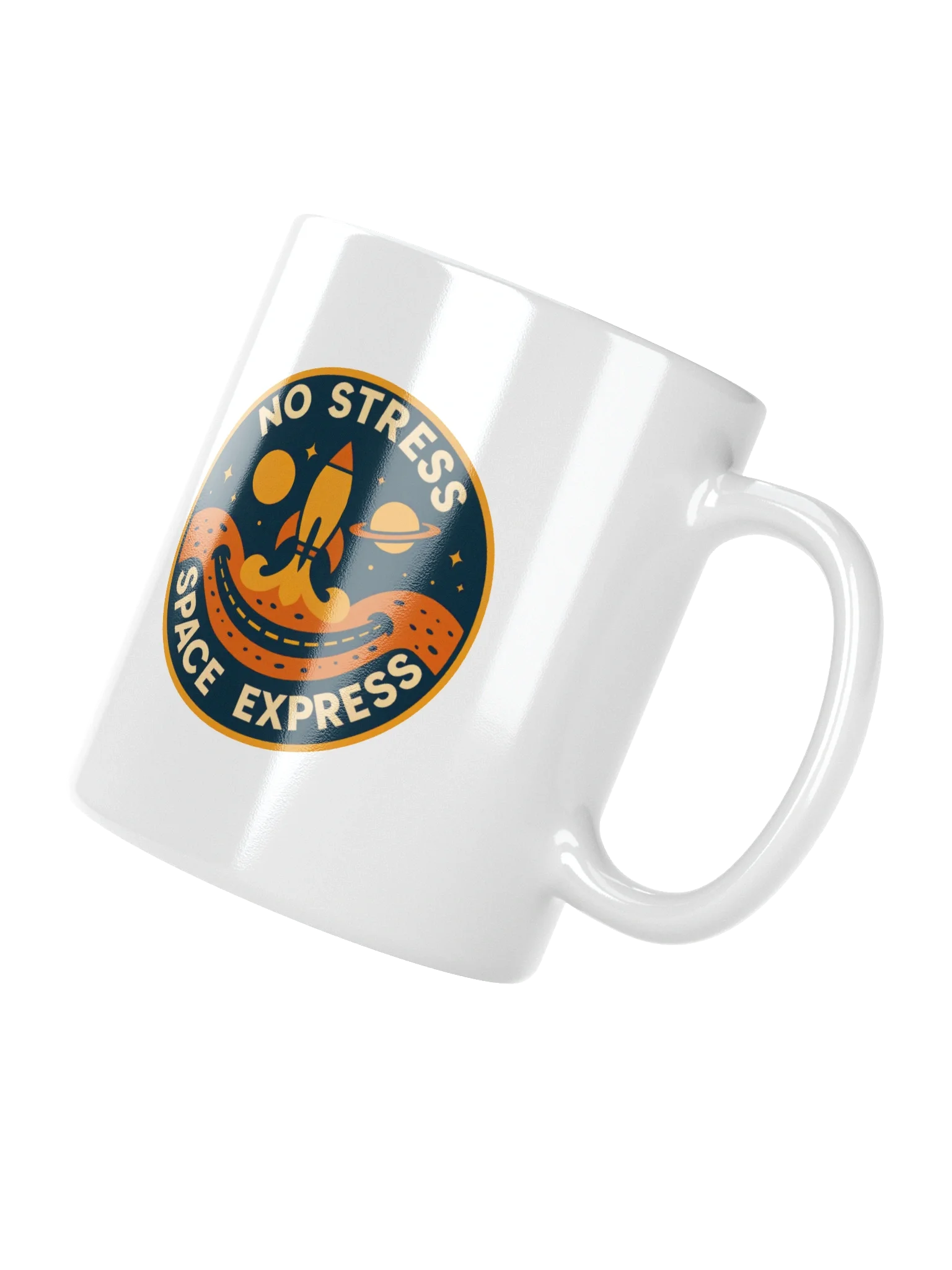 No Stress Space Express Coffee Mug product image (8)