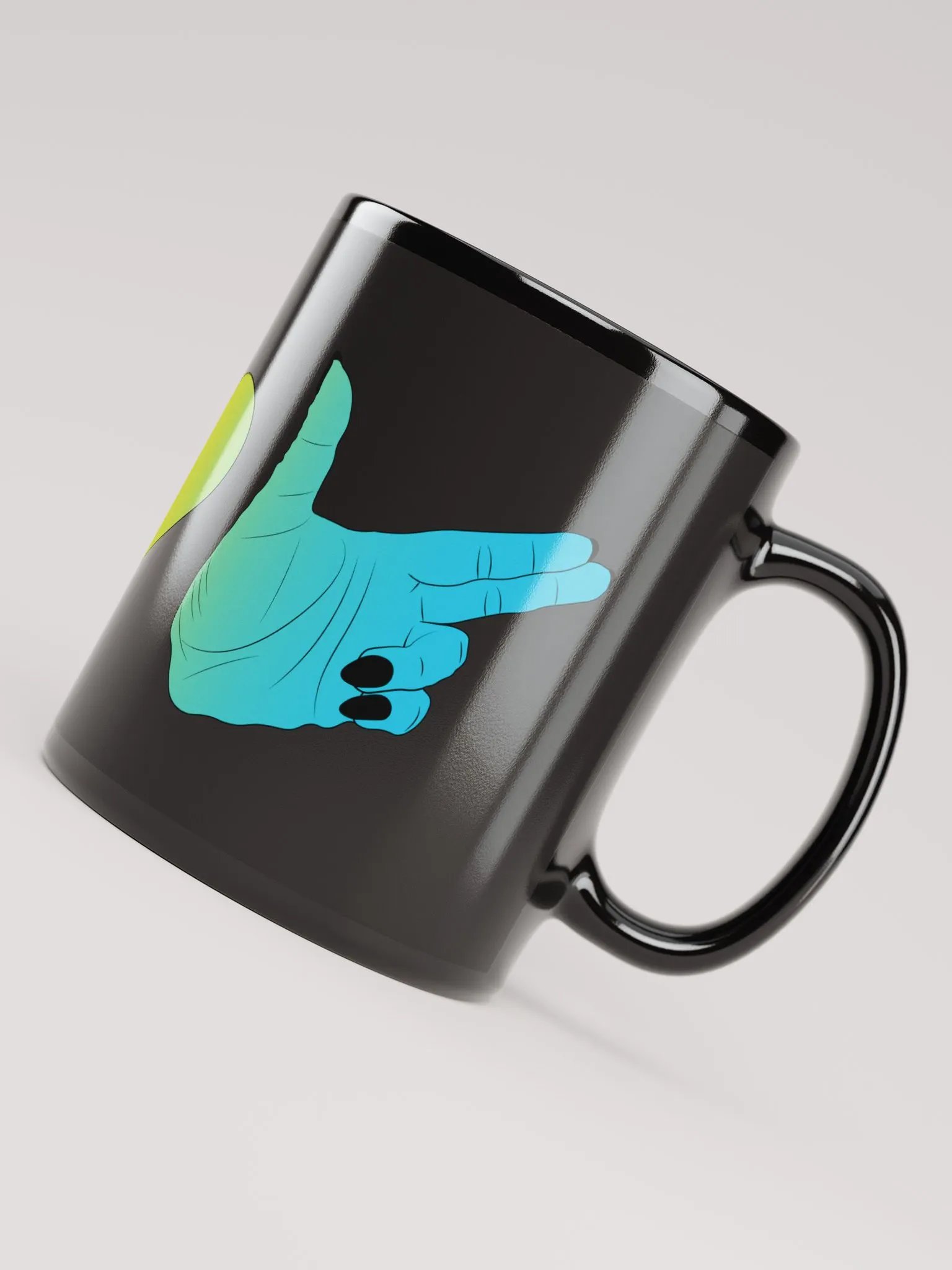 Finger Guns (pan flag) Mug product image (8)
