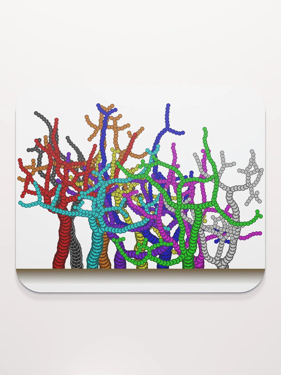 Colorful Trees Mouse Pad product image (1)