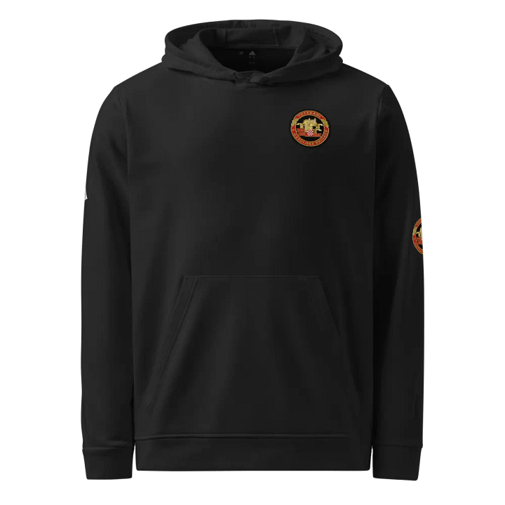 VETERANI Lion Emblem Fleece Hoodie Adidas product image (1)