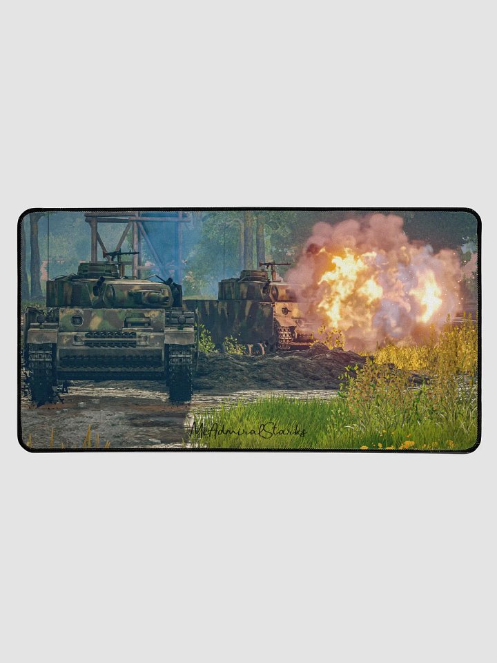 Gaming Desk Mat v4 Pz.III N Tanker Squad by MeAdmiralStarks (15.5