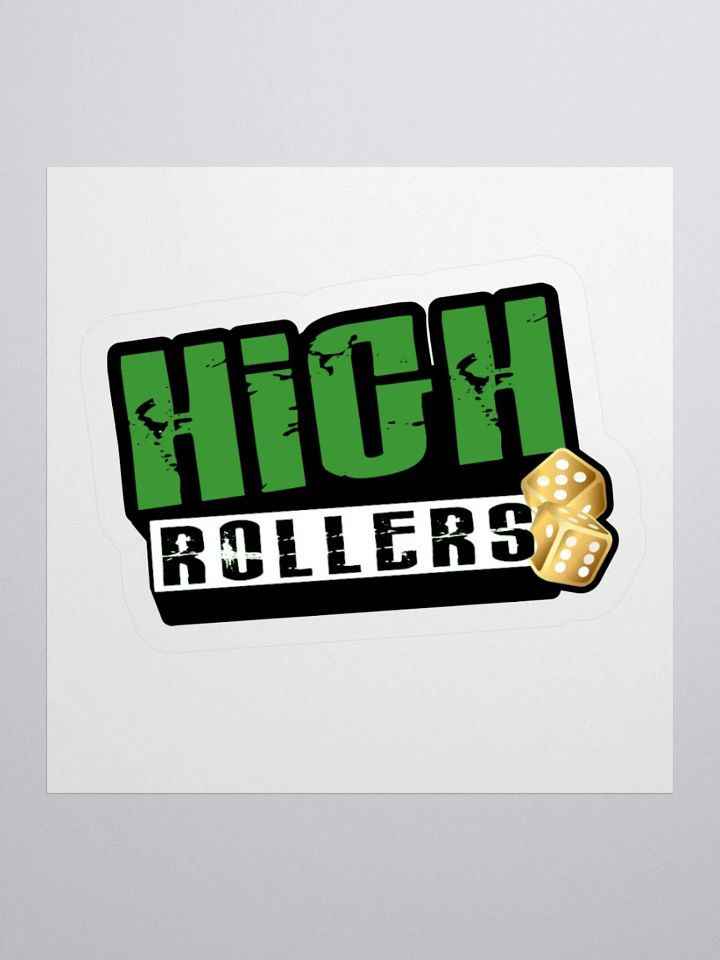 BTW High Rollers stickers product image (1)