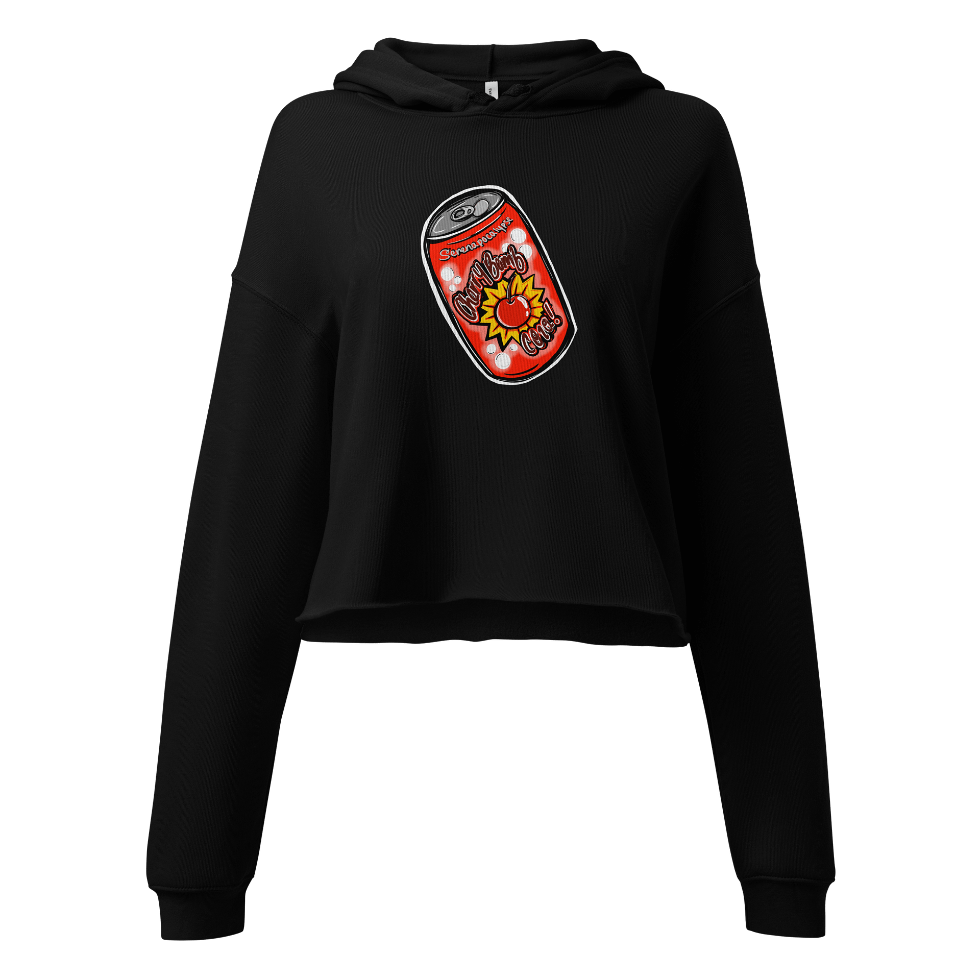 Cherry Bomb Cola Crop Hoodie product image (1)