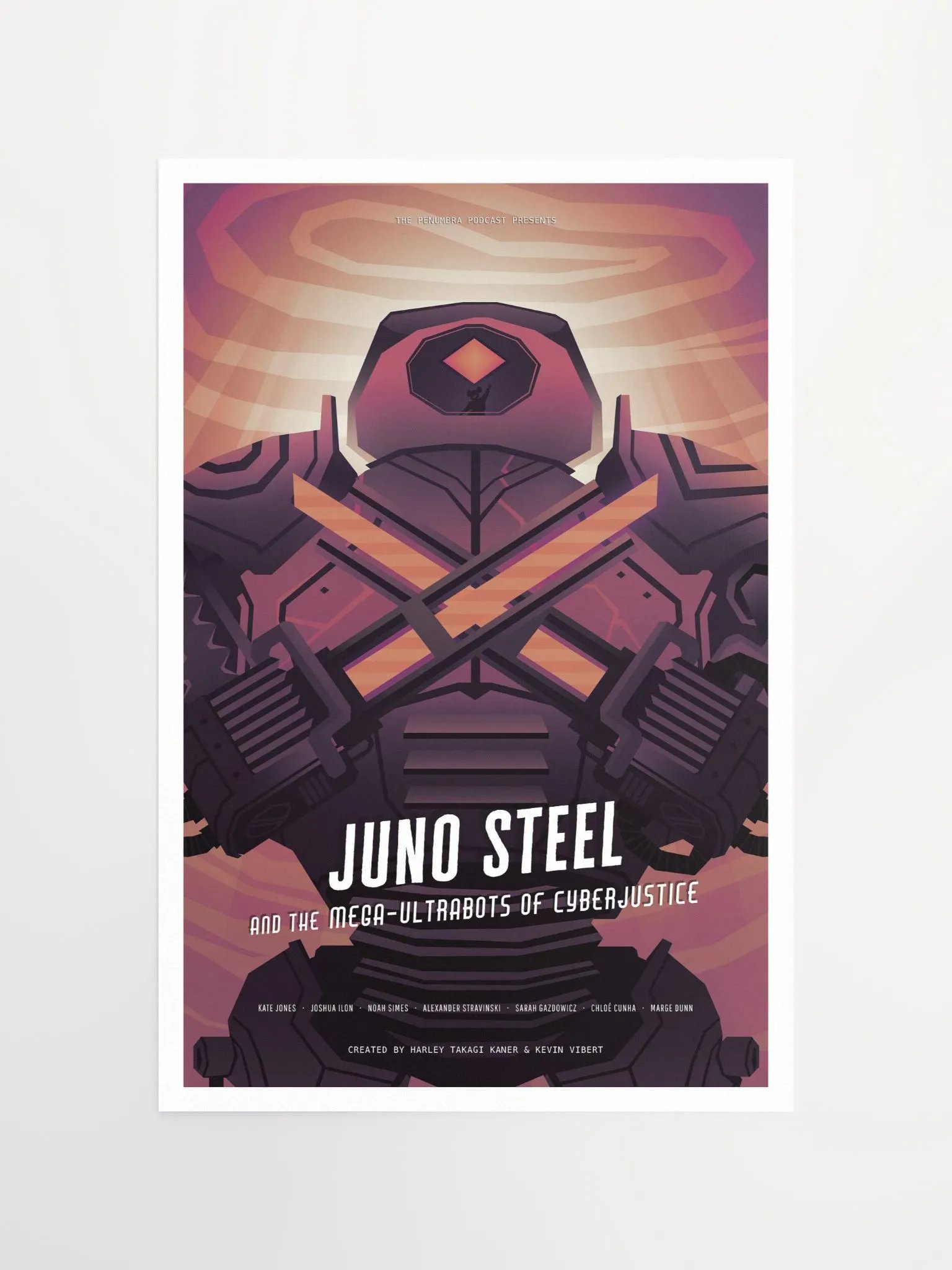 Juno Steel and the Mega-Ultrabots of Cyberjustice Poster product image (4)