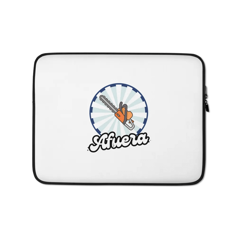 Copertina computer portatile "Afuera" bianca product image (1)