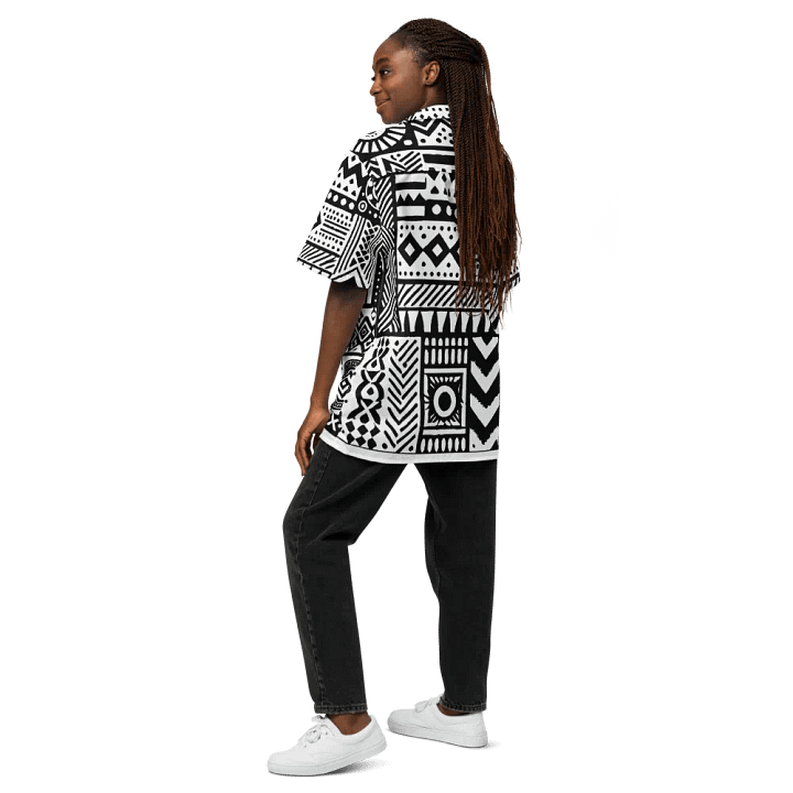 Geometric African Hawaiian Shirt product image (1)