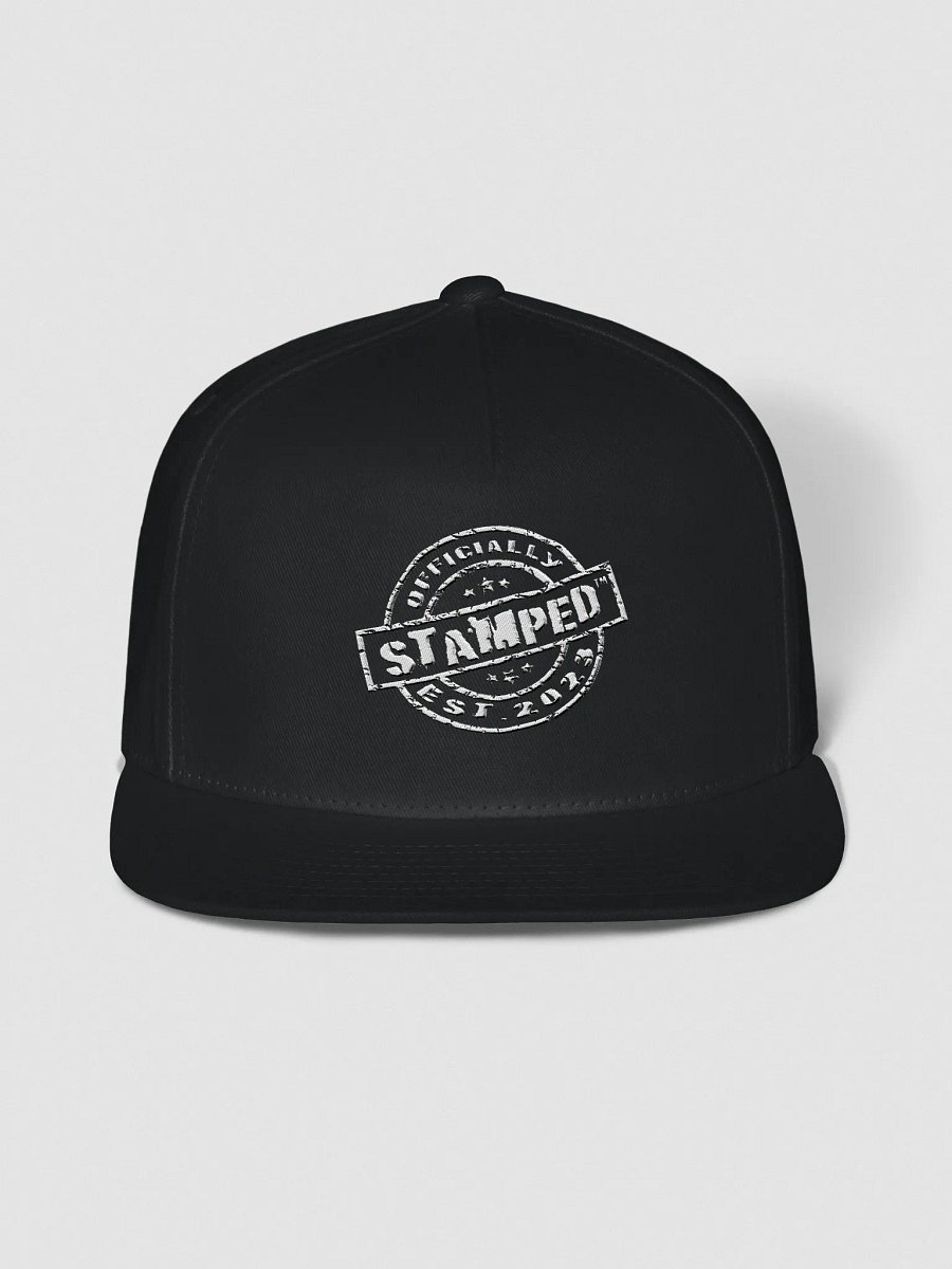 WHITE Logo FLAT BRIM HAT product image (5)