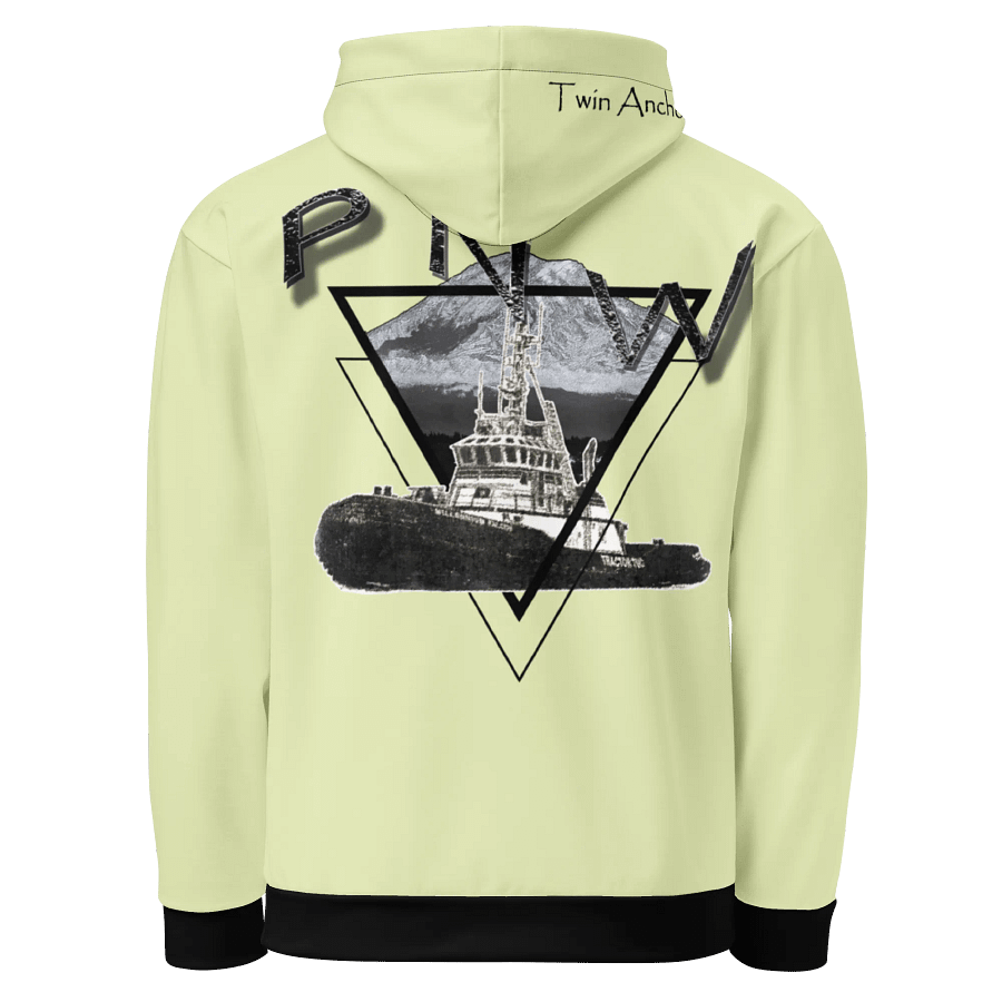 Snow Flurry Red Triangle-Mt Raine- PNW Millennium Tug Hoodie product image (1)