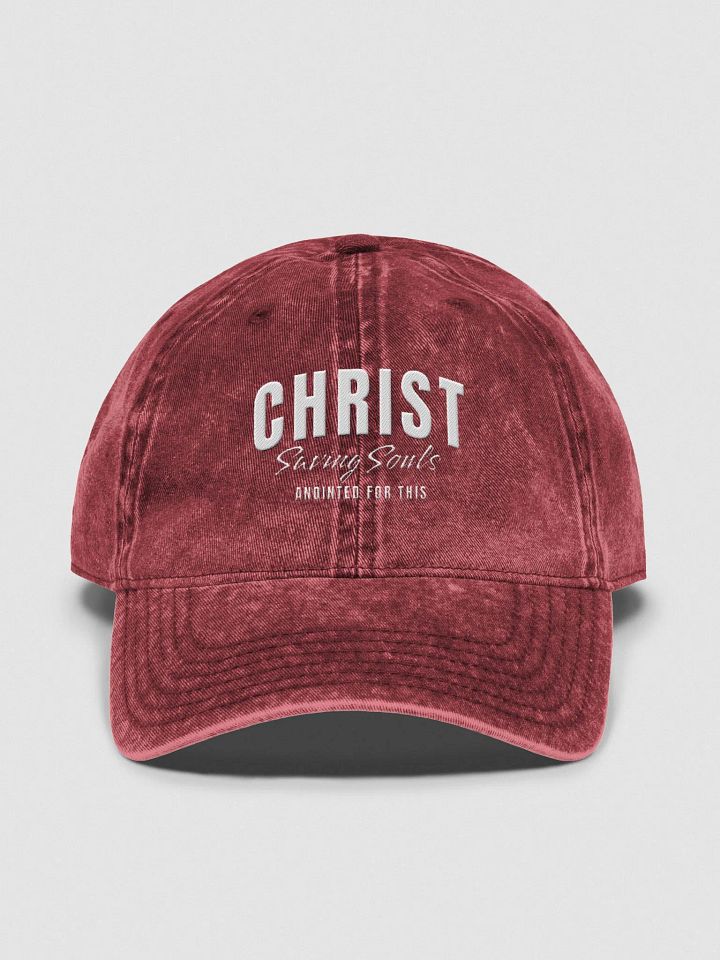 Maroon Saving Souls Vintage Wash Cap product image (1)