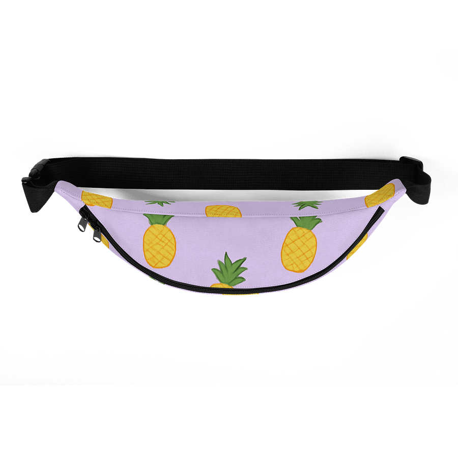 Pineapples Lilac Purple Fanny Pack (Waist Bag) product image (5)