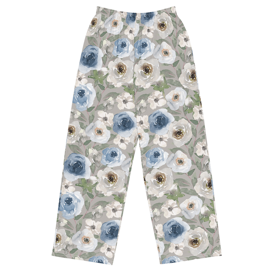 Grey Roses Pants product image (1)