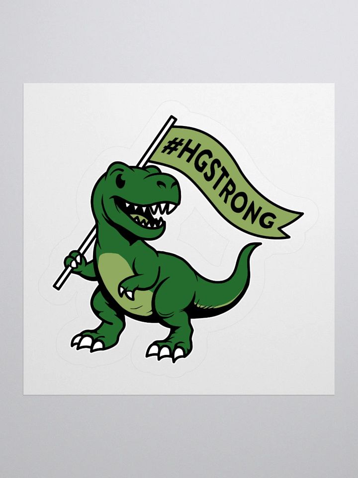 #HGSTRONG Dino Sticker product image (1)