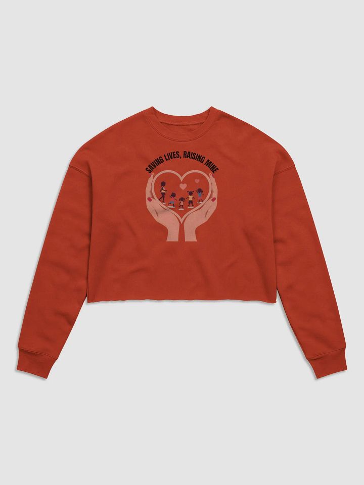 Heartfelt Unity Women's Crop Sweatshirt product image (1)