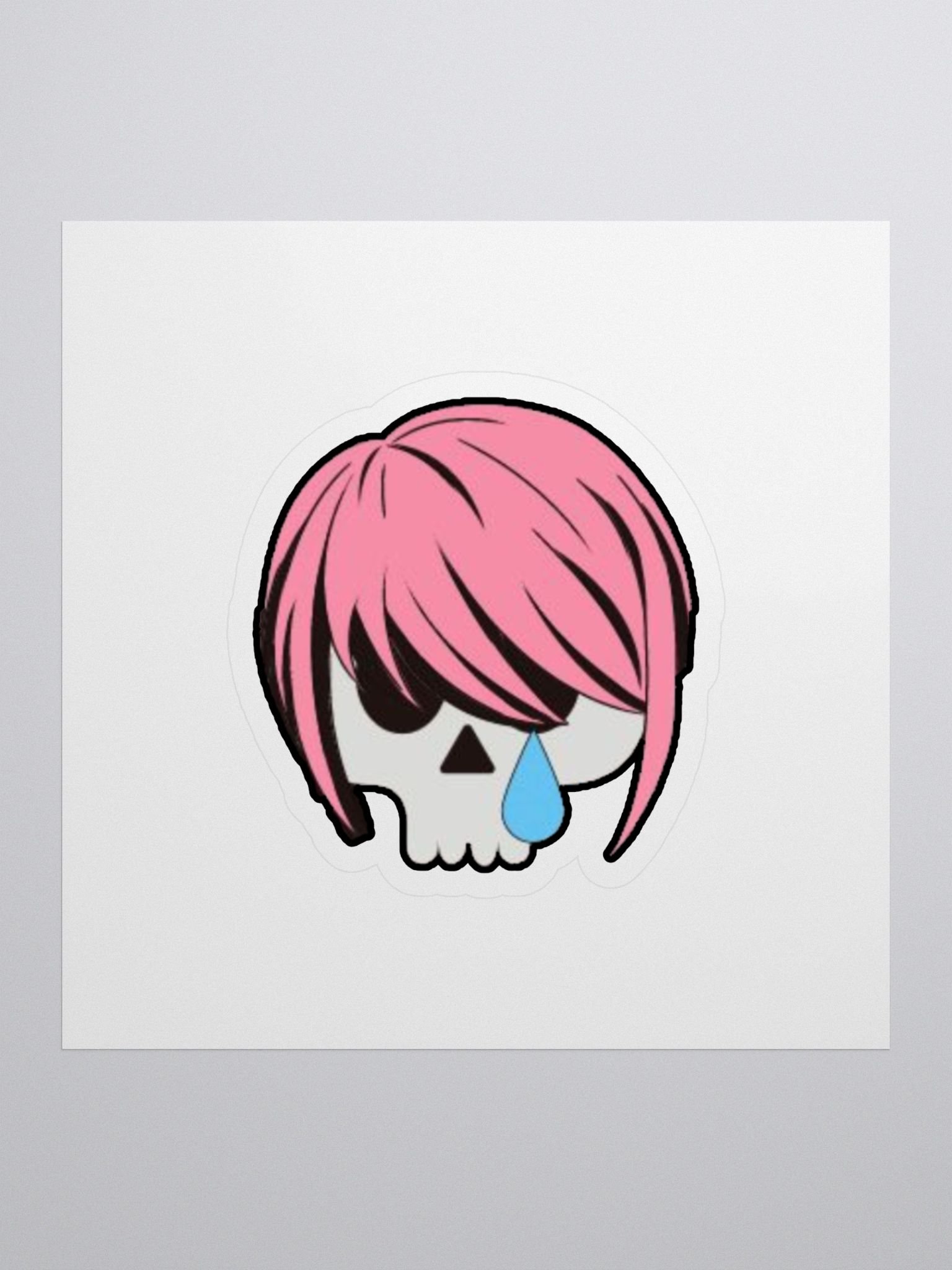 Sad Creatures Skull Sticker product image (1)