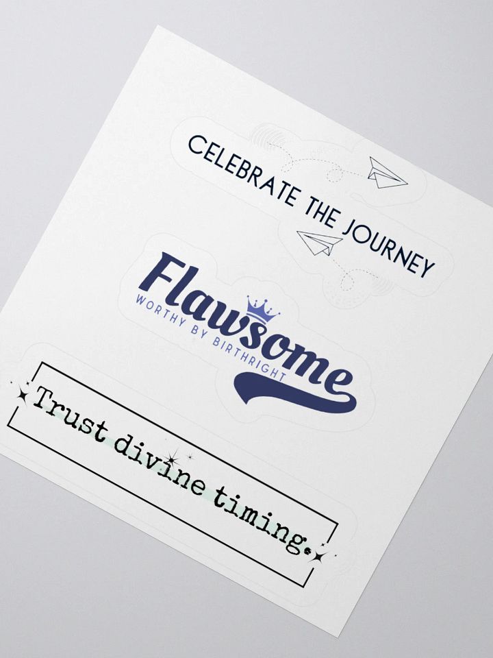 Trust Inspirational Vinyl Stickers 3pk product image (4)