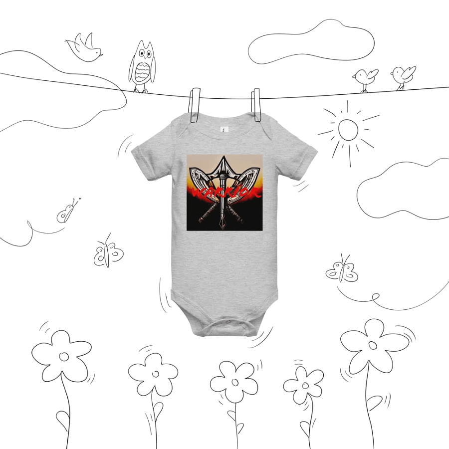 Warrior's Crest Baby Onesie product image (48)