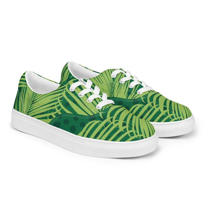 Tropical Palm Men's Canvas Shoes product image (2)