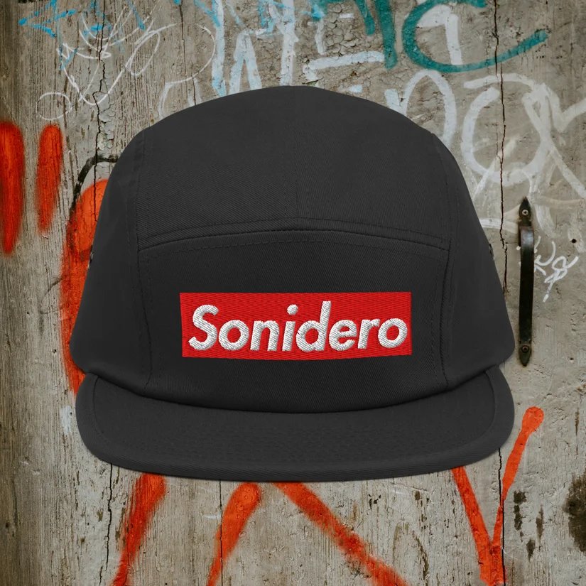 SONIDERO | 5 Panel Cap product image (1)