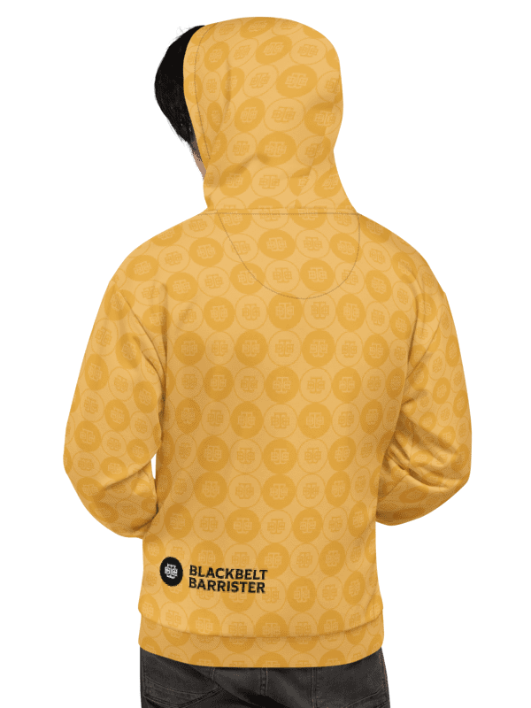 BBB All Over Print Yellow Hoodie product image (3)