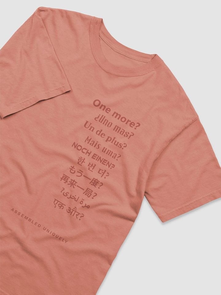 One More? Tee (Terracotta) product image (1)