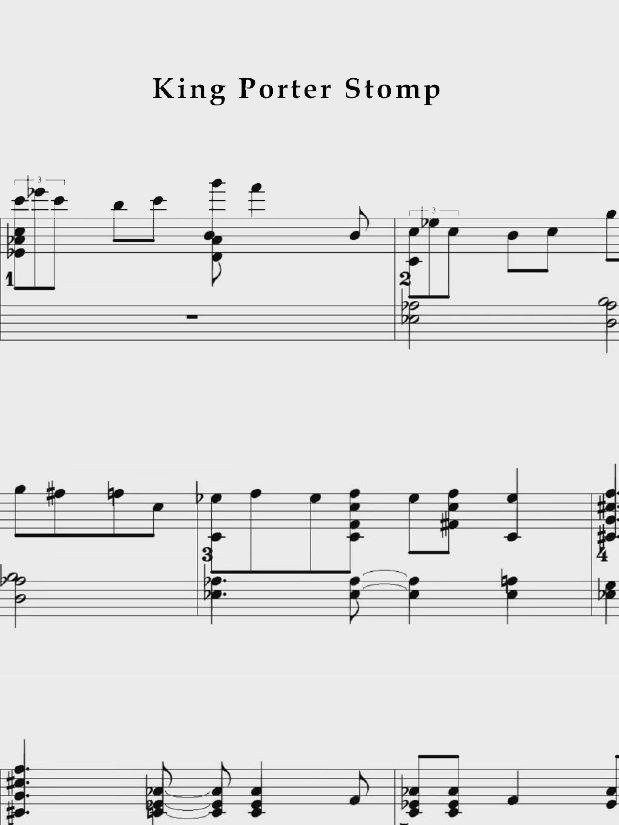 King Porter Stomp - Piano sheet music product image (1)