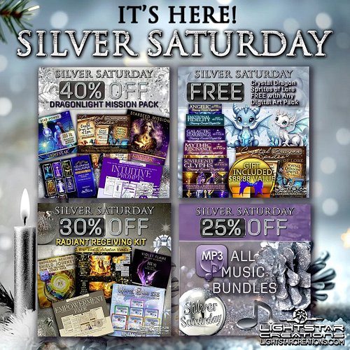💎 Ever wonder what happens when starseeds unlock hidden vaults?

Silver Saturday opens the treasure chest: limited edition ac...
