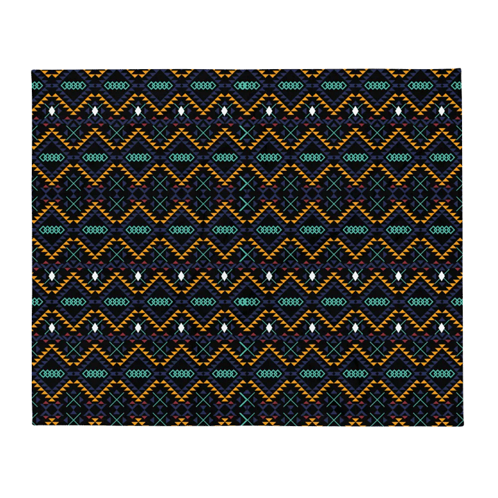 Miniature Triangles Design Throw Blanket product image (2)