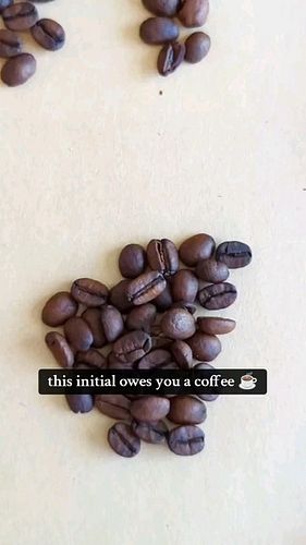 Who owes you a coffee!?