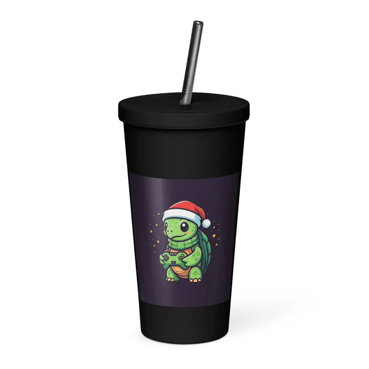 Santa Turtle Gaming Insulated Tumbler product image (1)