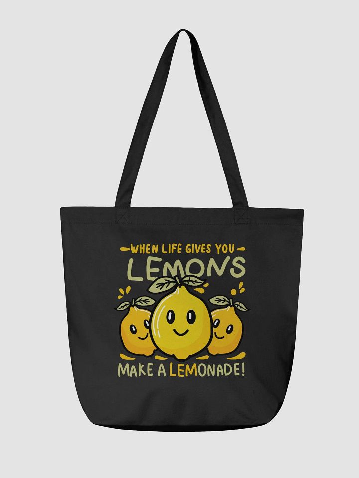 Lemon Parade Eco Tote Bag product image (4)