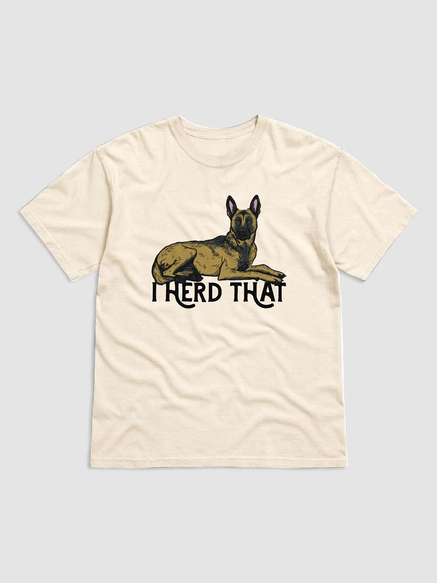 I Herd That T-Shirt of a Belgian Malinois | Funny T-Shirt for Belgian Malinois and Herding Dog Paw-Rents product image (29)