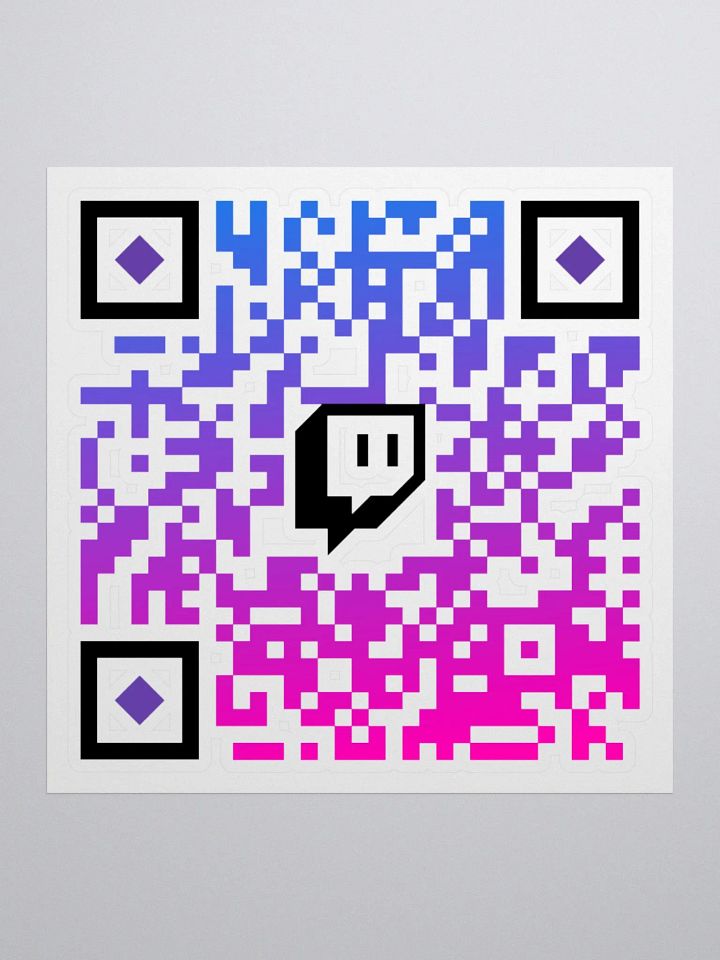 MA: Twitch QR Code Sticker product image (1)